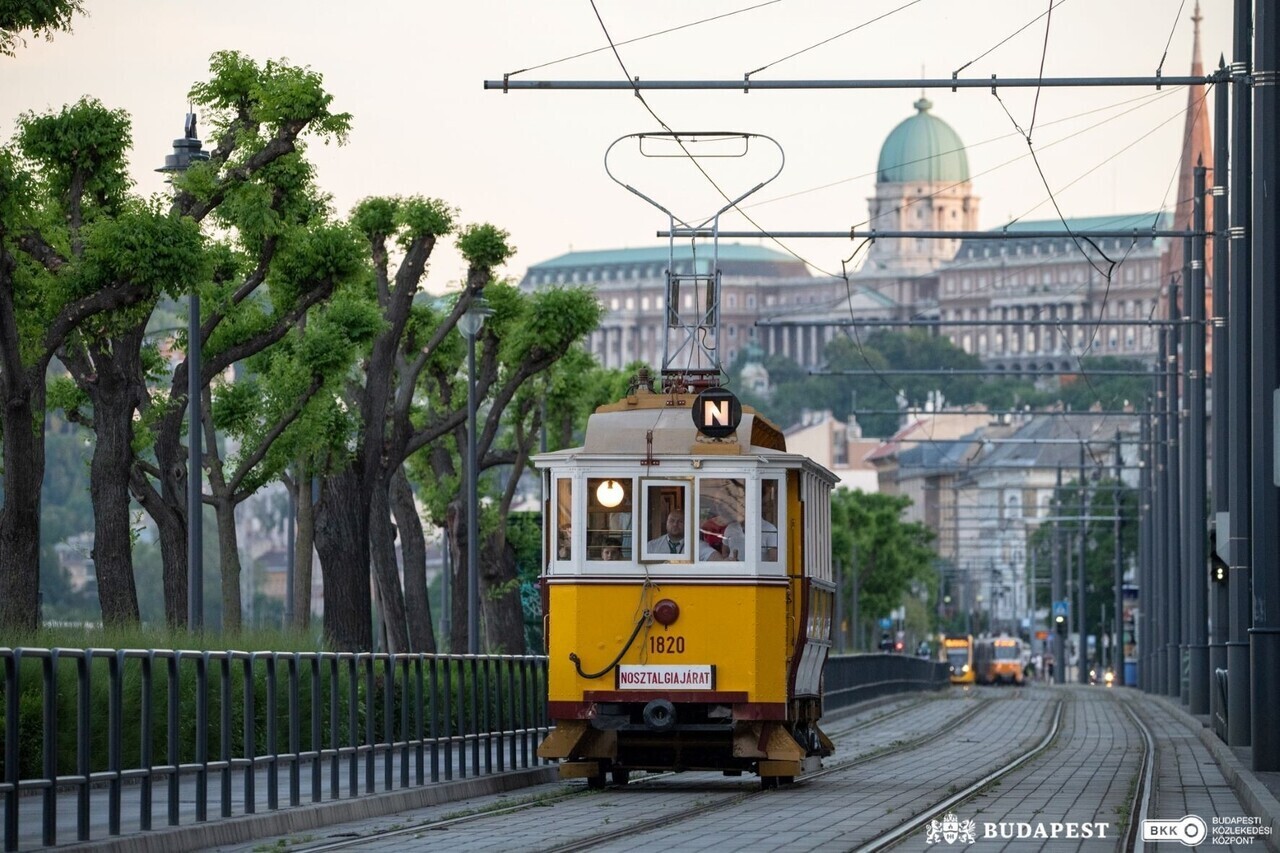 Tram of Budapest